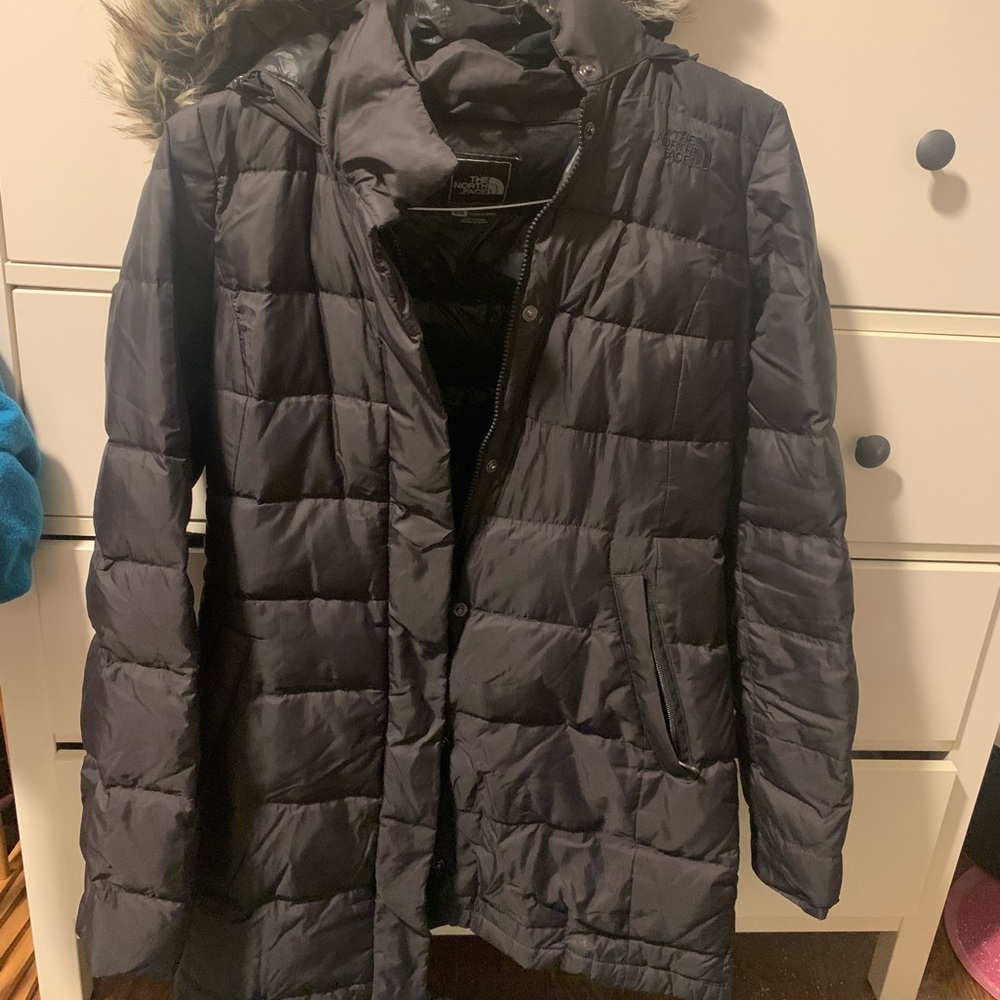 North face puffer coat